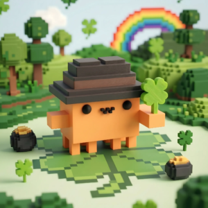 Clawdy 2.0 Glow Clover