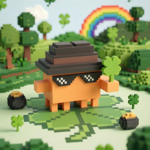 Clawdy 2.0 Glow Clover Sunglasses