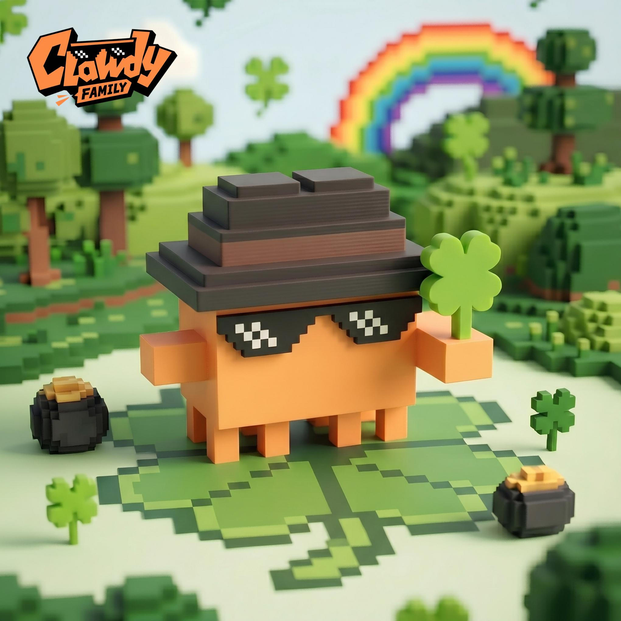 Clawdy 2.0 Lucky Clover Sunglasses