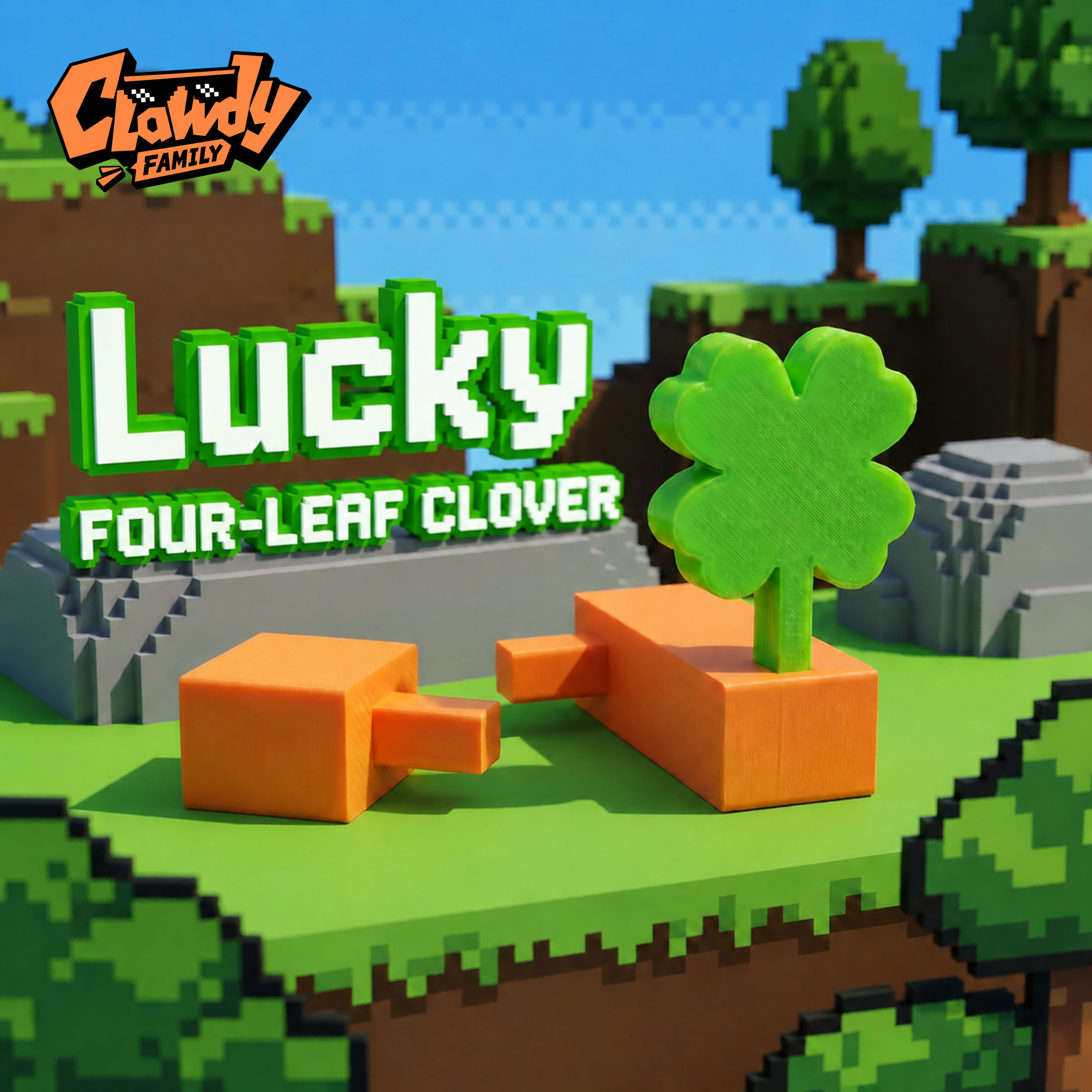 Glow Clover Accessory